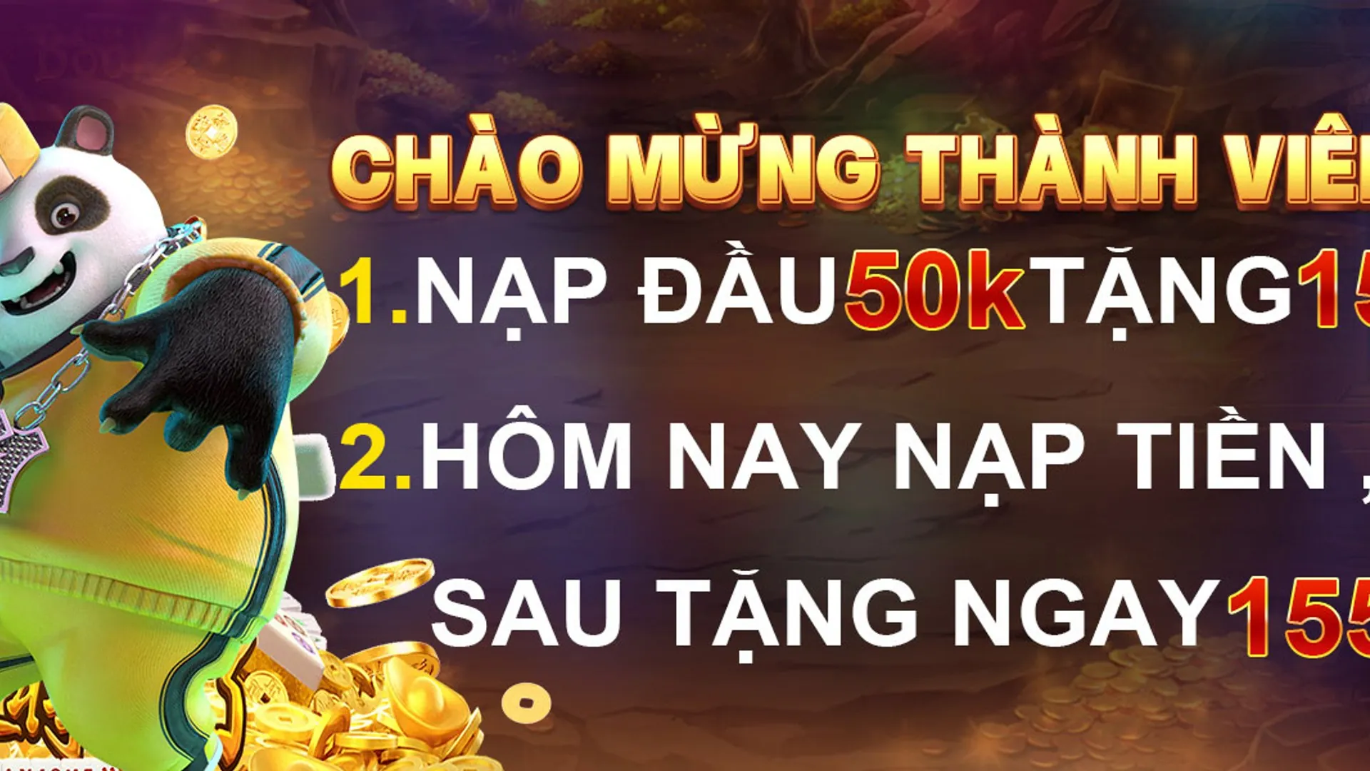 Tiền thưởng chào mừng cho người chơi mới 90ok