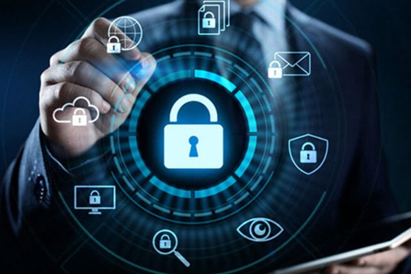 Biểu tượng khóa bảo mật kỹ thuật số cho tài khoản 90ok